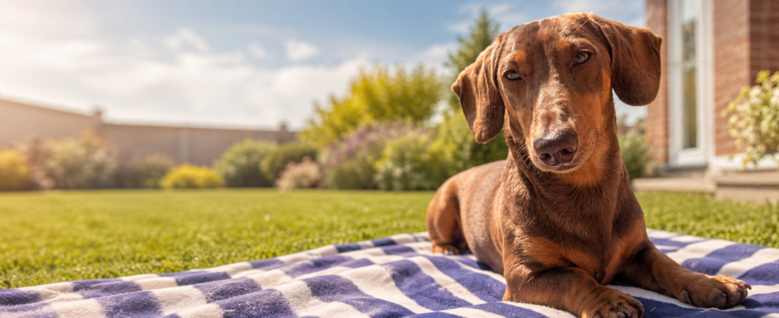 How to Keep a Dachshund Cool in Hot Weather: UK Summer Tips We Use with Winston