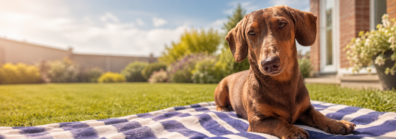 How to Keep a Dachshund Cool in Hot Weather: UK Summer Tips We Use with Winston
