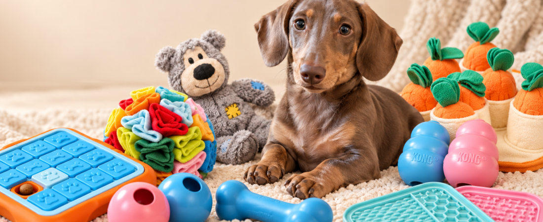 Best Toys for Dachshund Puppies: What We Used With Winston & What We’d Buy Again