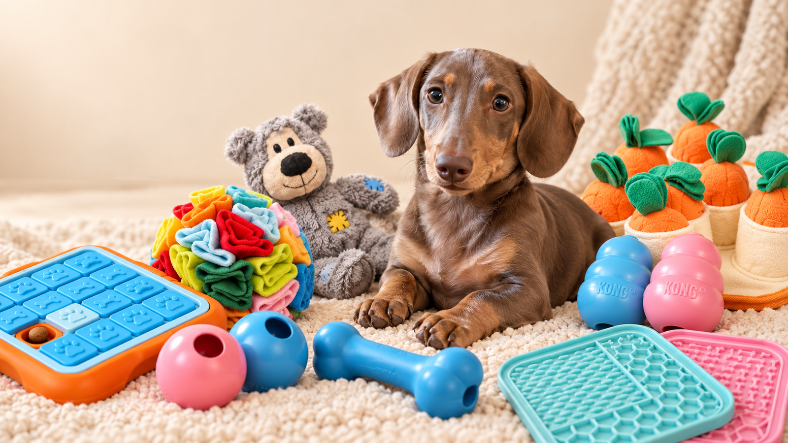 Best Toys for Dachshund Puppies: What We Used With Winston & What We’d Buy Again